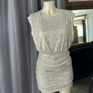 She and Sky party/prom dress large NWT